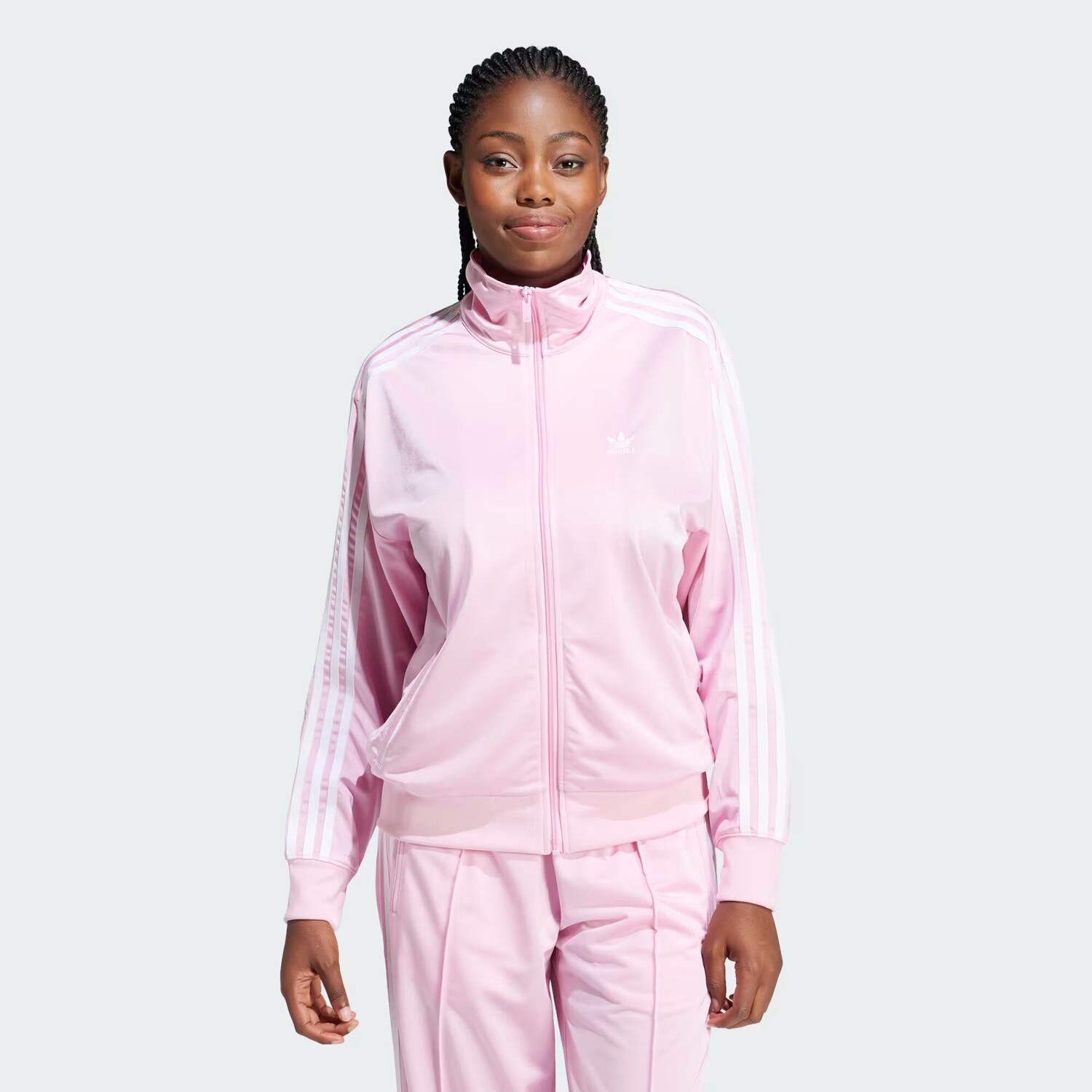 

Свободный спортивный топ Adicolor Classics Firebird Adidas, цвет True Pink