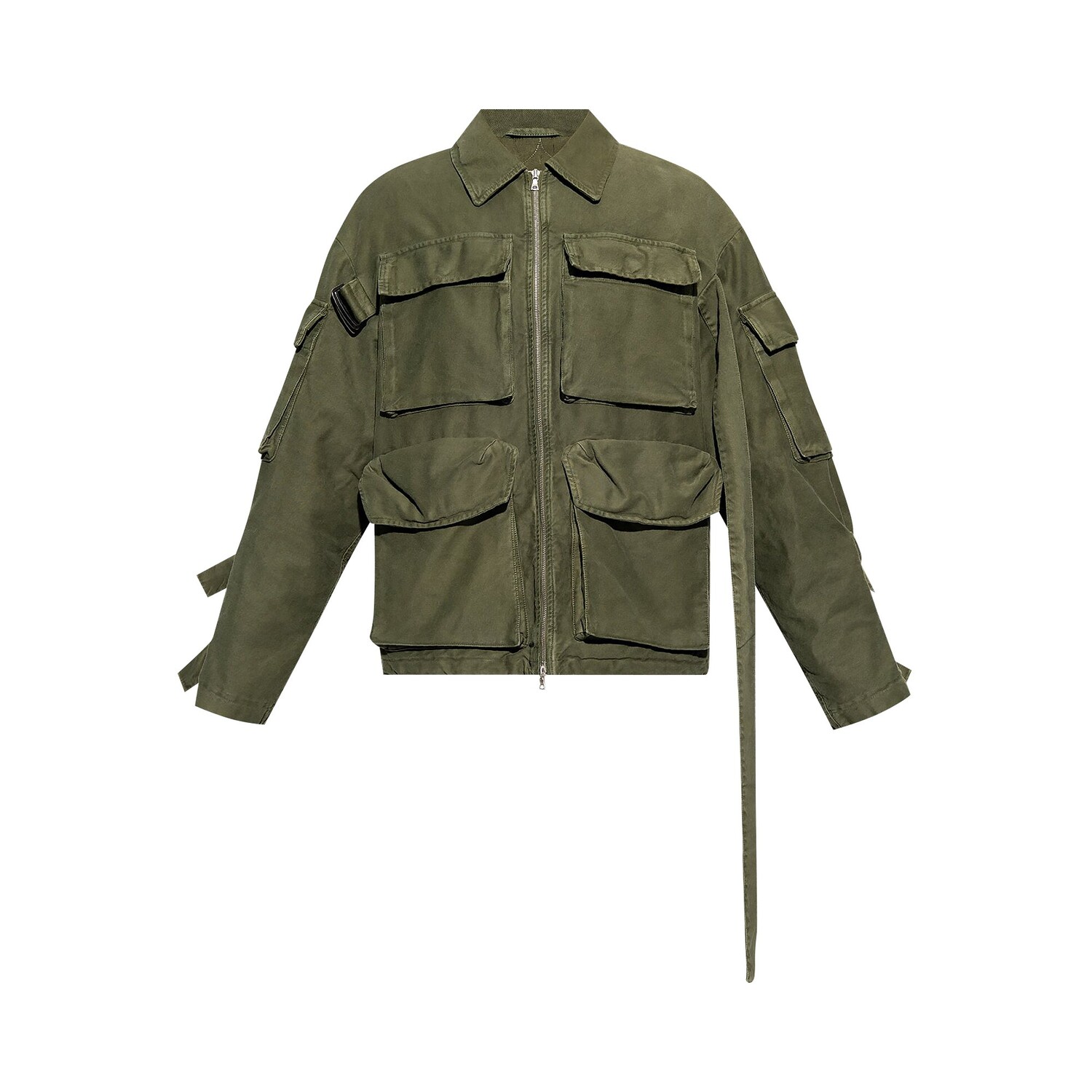

Куртка Dries Van Noten Vonac Bis MW цвета хаки