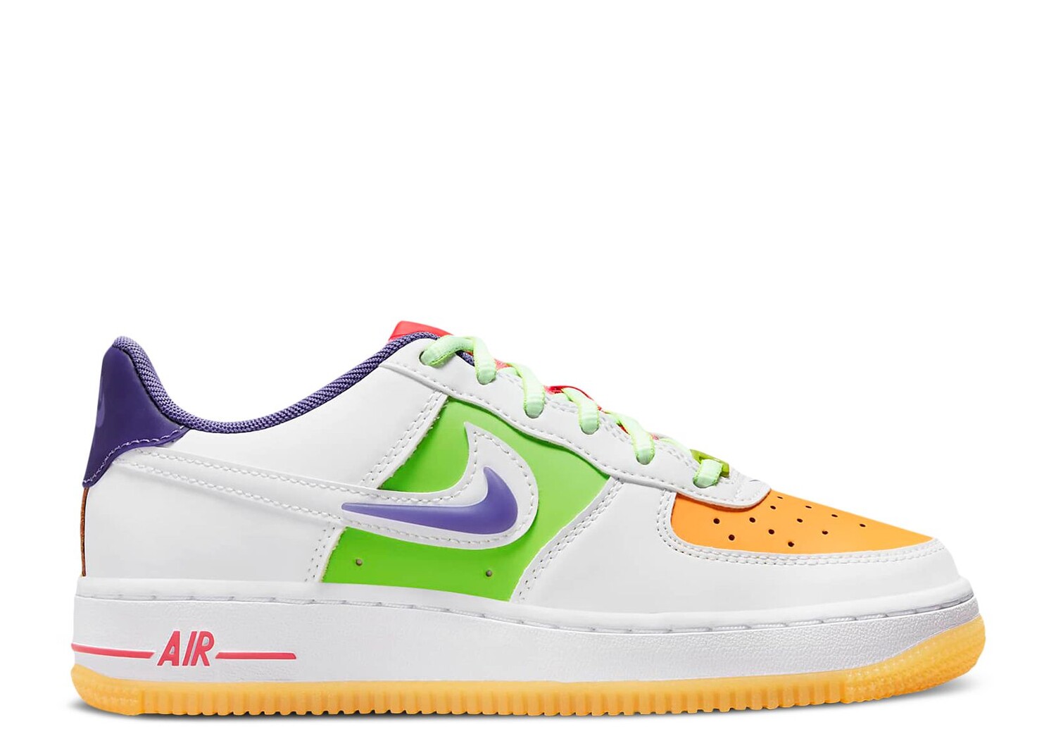 

Кроссовки Nike Air Force 1 Lv8 Gs 'Fruit Colors', белый