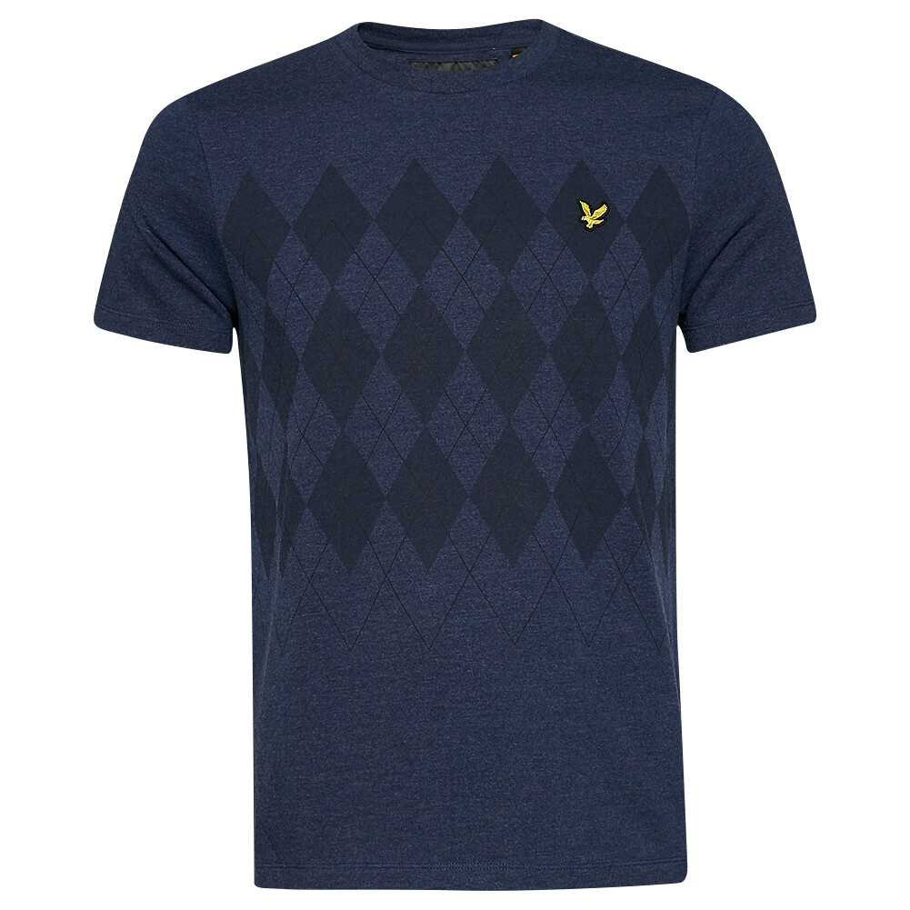 

Мужская футболка Lyle & Scott Argyle Lyle And Scott