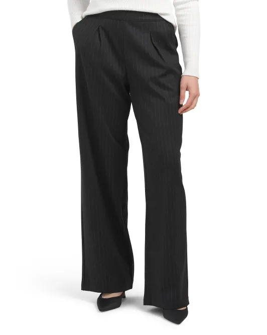 

Широкие брюки со складками New Max Studio London, черный/слоновой кости