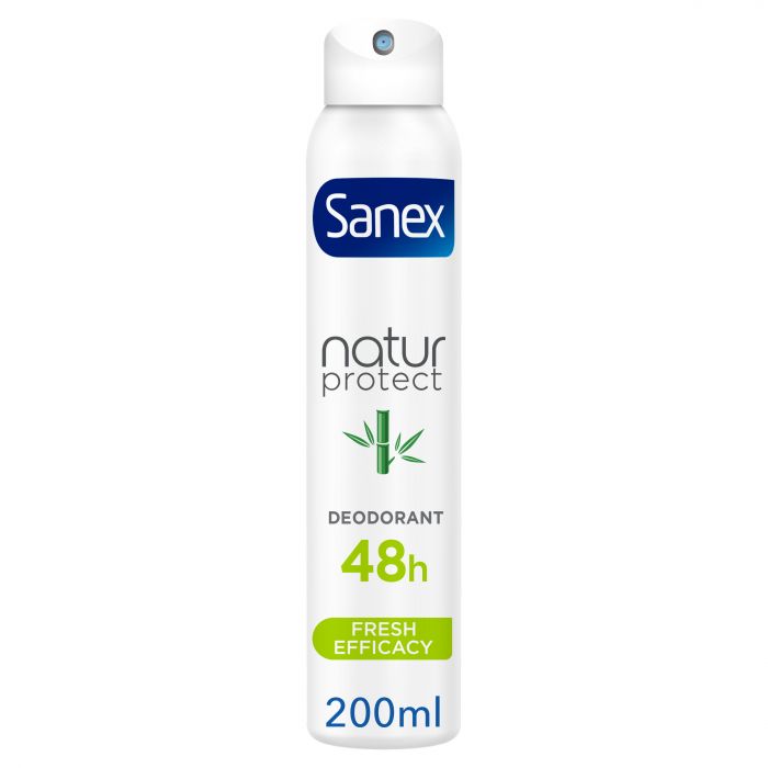 цена Дезодорант Desodorante spray Fresh Efficacy con Bambú Sanex, 200 ml