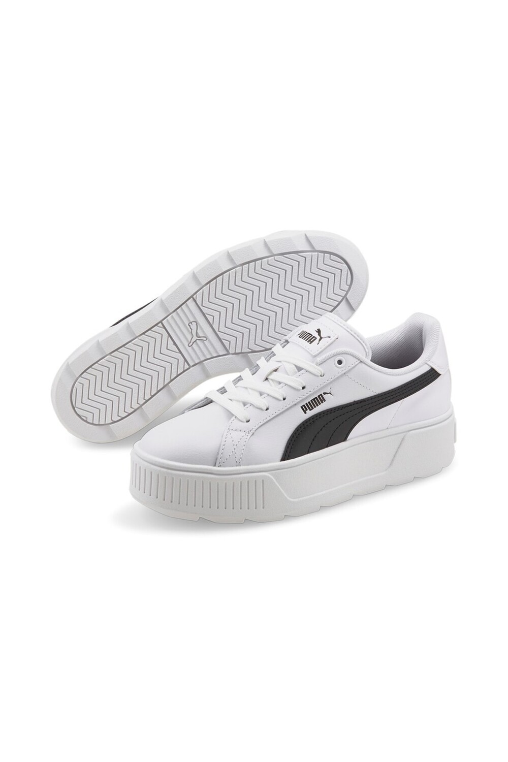 

Белый - Женские кроссовки Karmen L на высокой подошве Puma