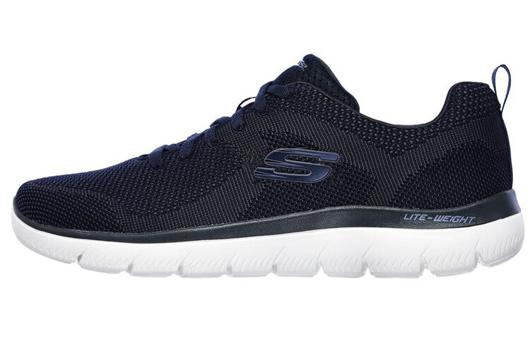 

Кроссовки Summits для бега мужские с низким верхом темно-синие Skechers