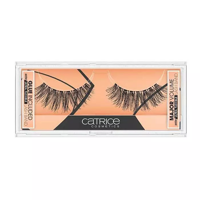 

Накладные ресницы lash couture pestañas postizas major volume Catrice, цвет negro