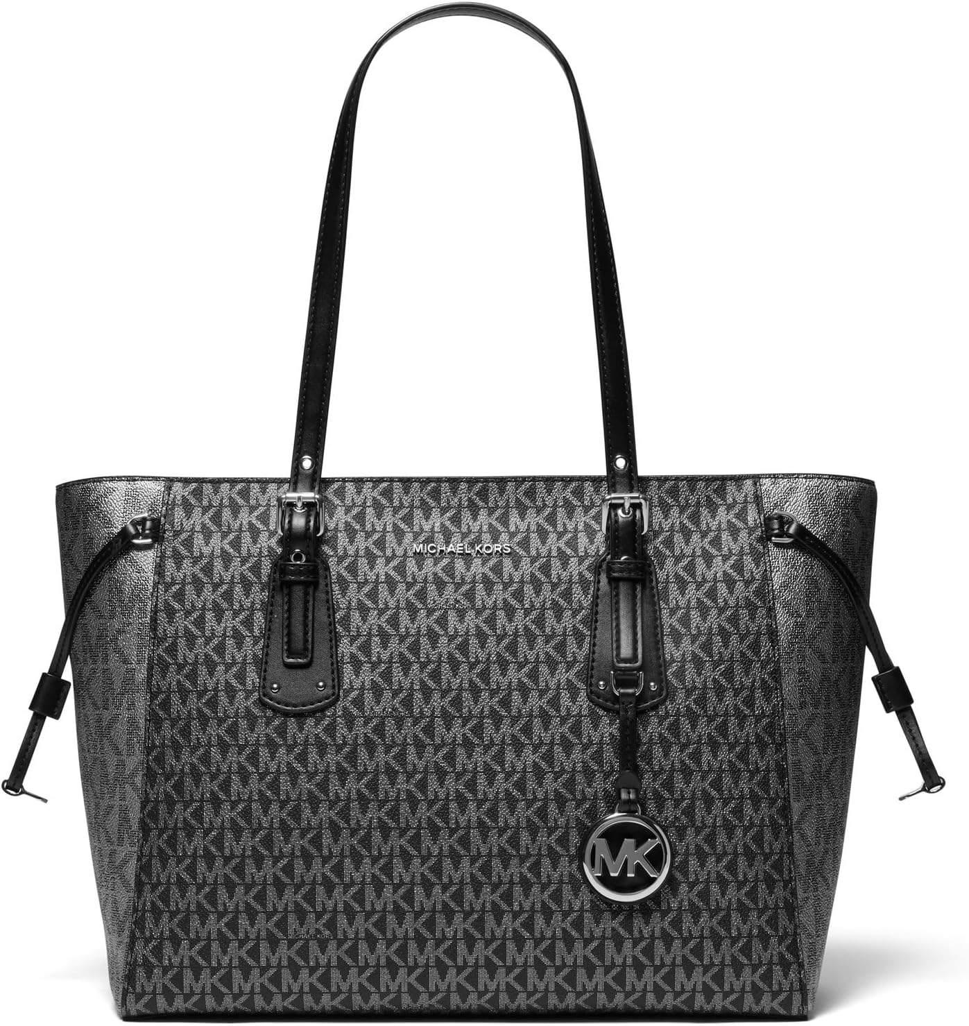 

Многофункциональная сумка Voyager среднего размера с молнией сверху MICHAEL Michael Kors, цвет Black Multi