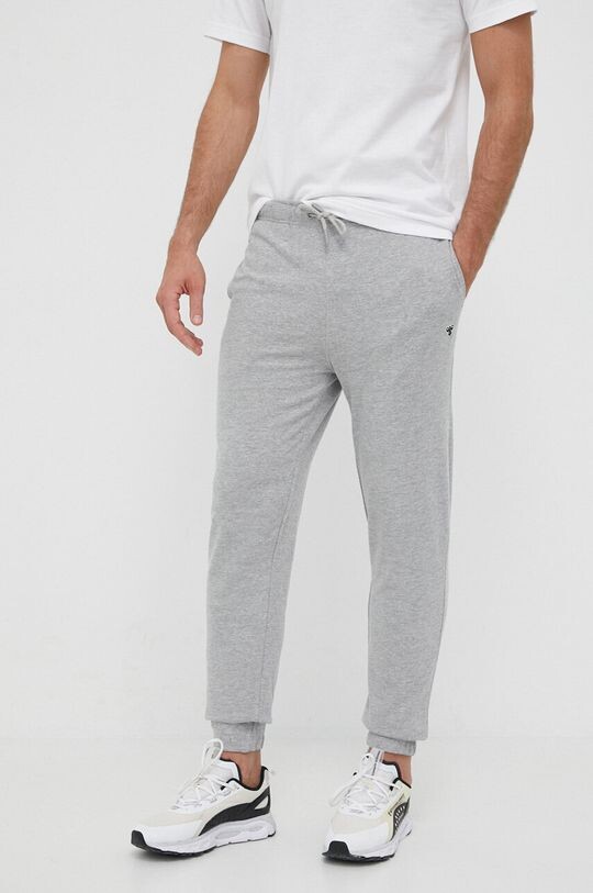 

Хлопковые спортивные штаны Hummel, серый