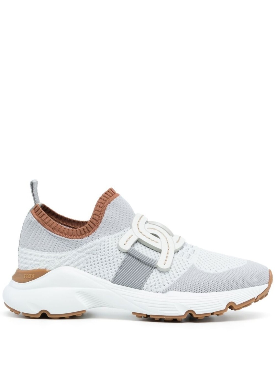 

Кроссовки с сетчатыми вставками Tod's, белый