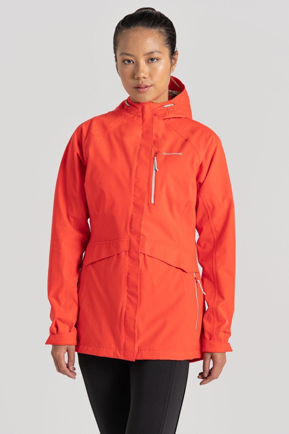 Водонепроницаемая походная куртка с капюшоном Caldbeck AquaDry Craghoppers, красный куртка craghoppers caldbeck thermic оранжевый