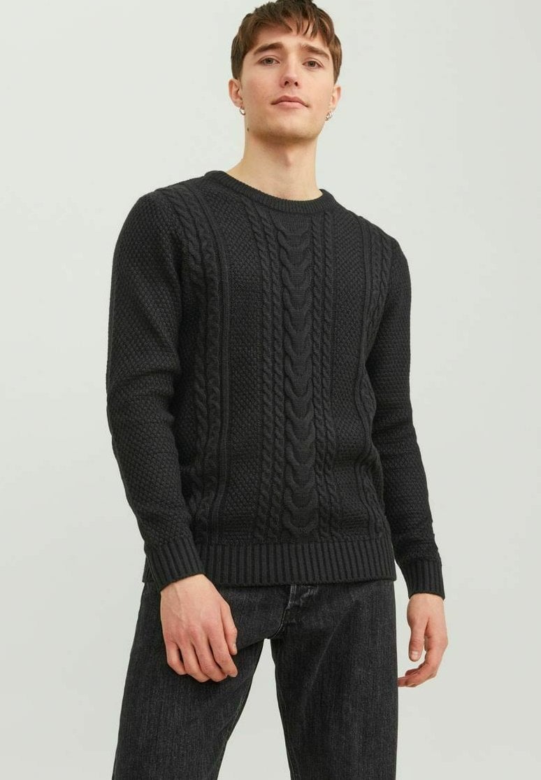 

Свитер CREW NECK Jack & Jones, черный