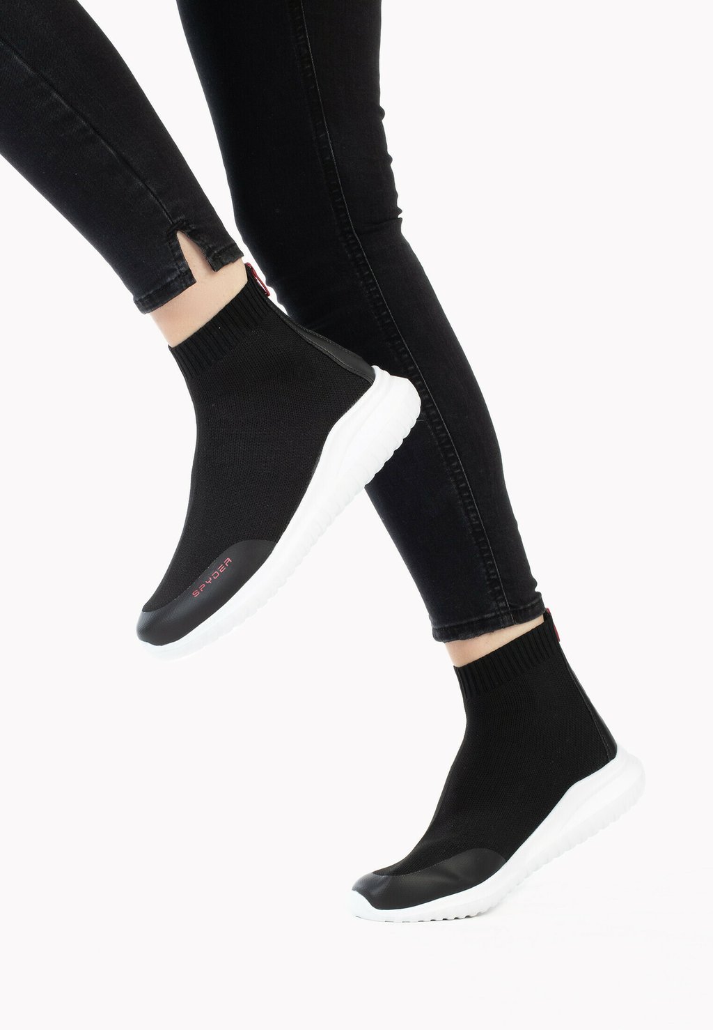 Кроссовки высокие BASKETS LEON Spyder, цвет black