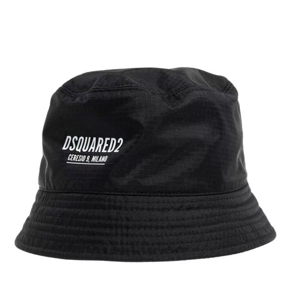 

Бейсболка nylon stampa monogram hat Dsquared2, черный