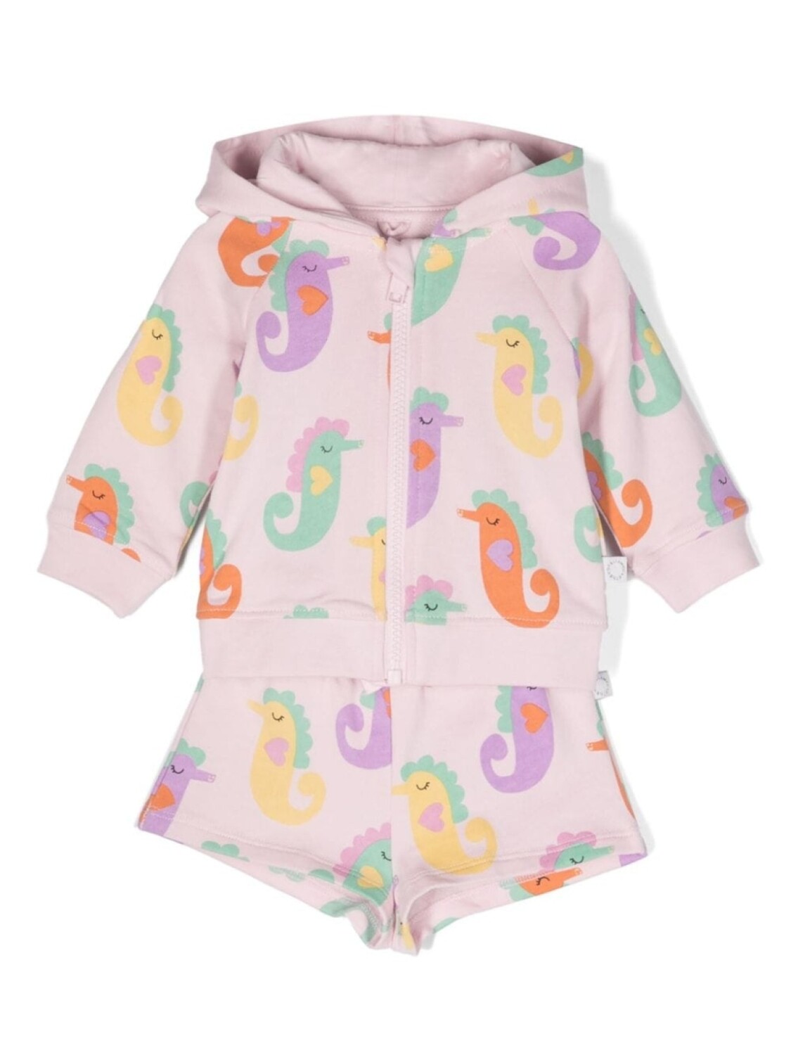 

Stella McCartney Kids спортивный костюм с принтом, розовый