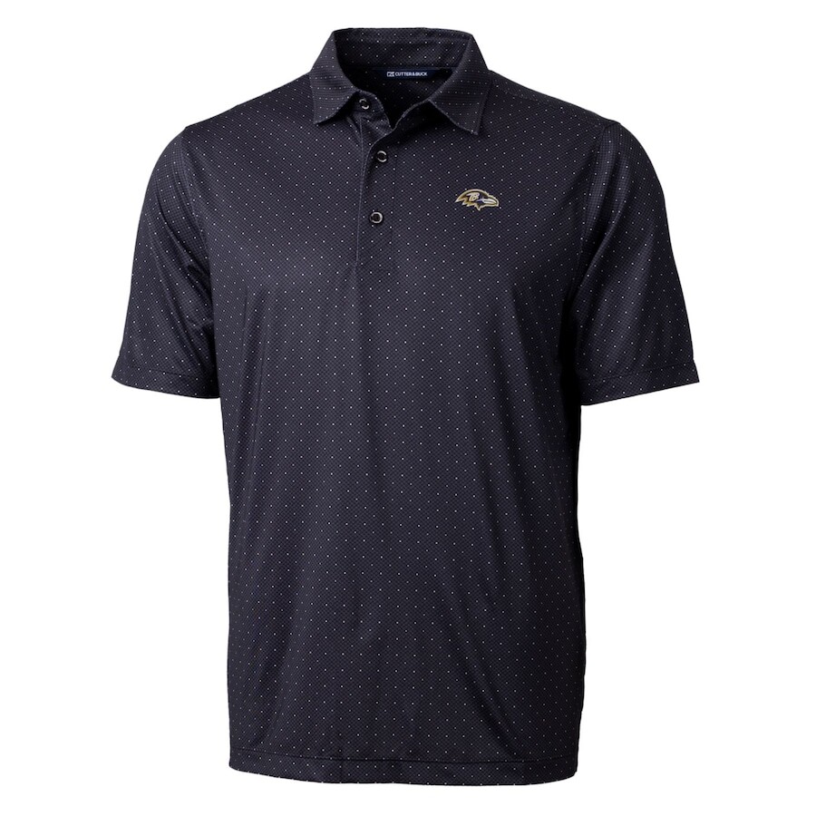 

Поло с коротким рукавом Cutter & Buck Baltimore Ravens, черный