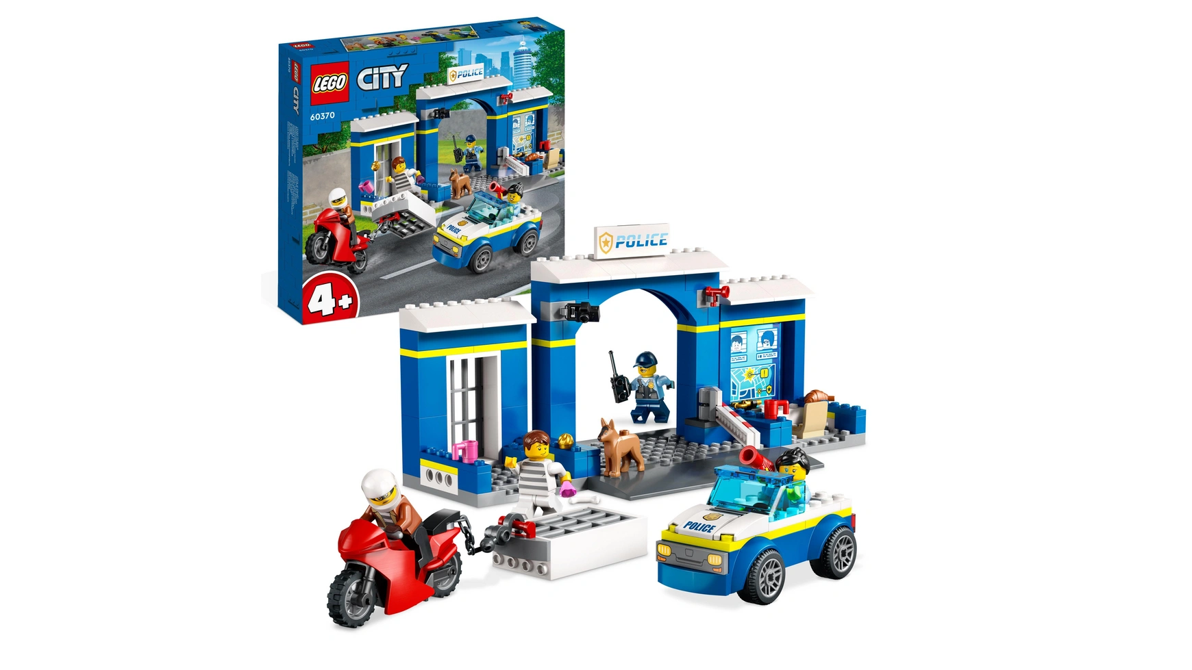 цена Lego City Побег из полицейского участка