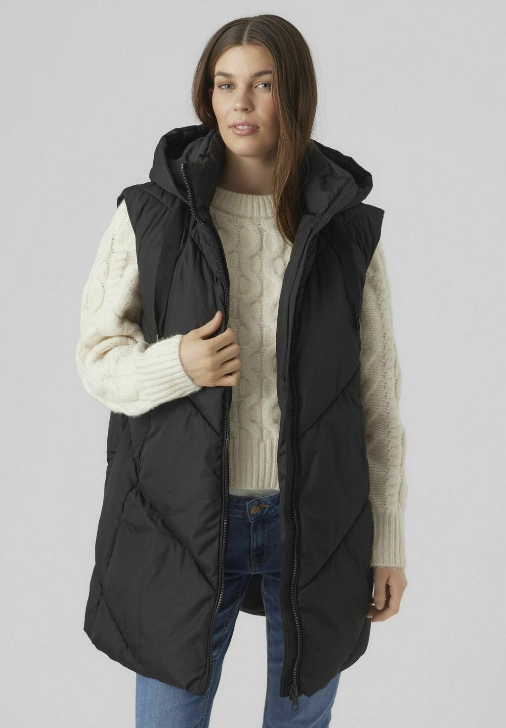 

Жилет Vero Moda STEPP BEVERLY BOOS, черный