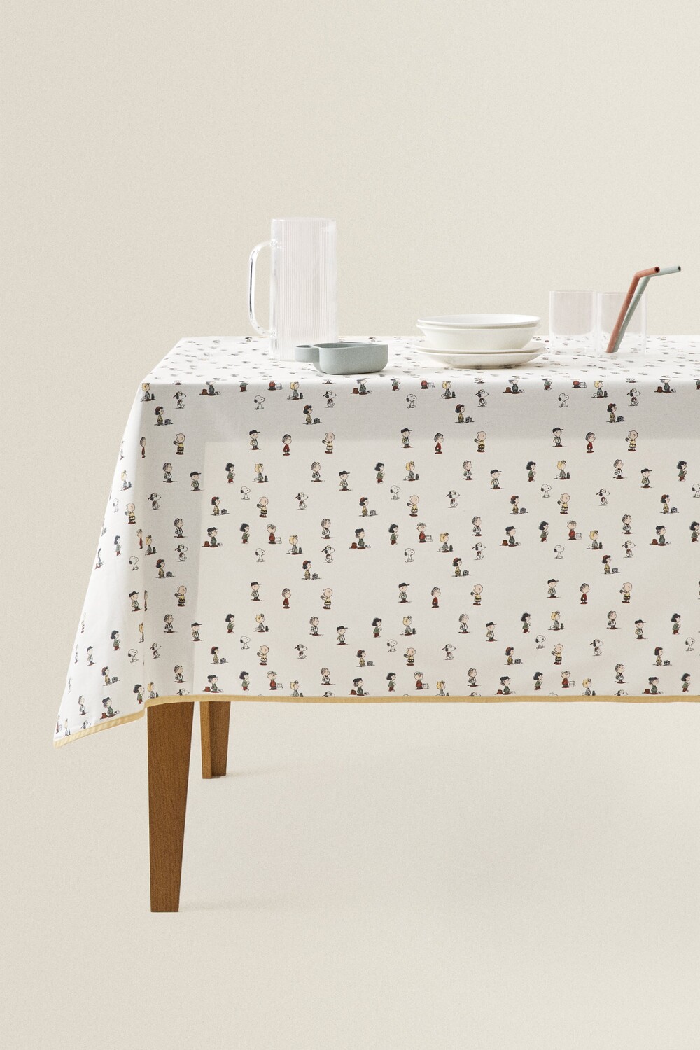 

Скатель с покрытием peanuts Zara, крем