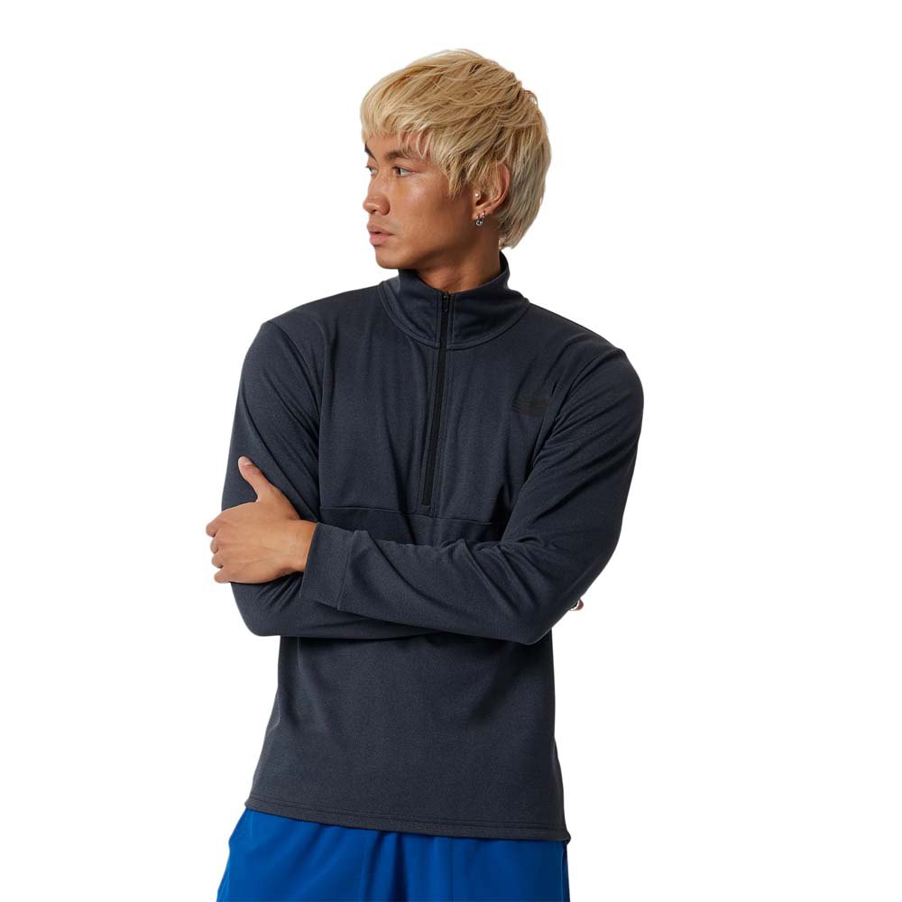 

Толстовка New Balance Tenacity Half Zip, синий