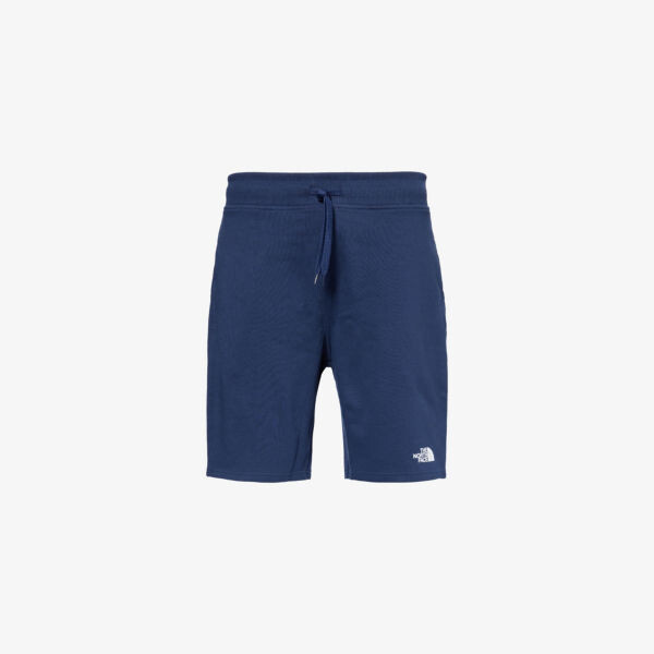 

Стандартные шорты из хлопкового джерси с фирменным принтом The North Face, синий