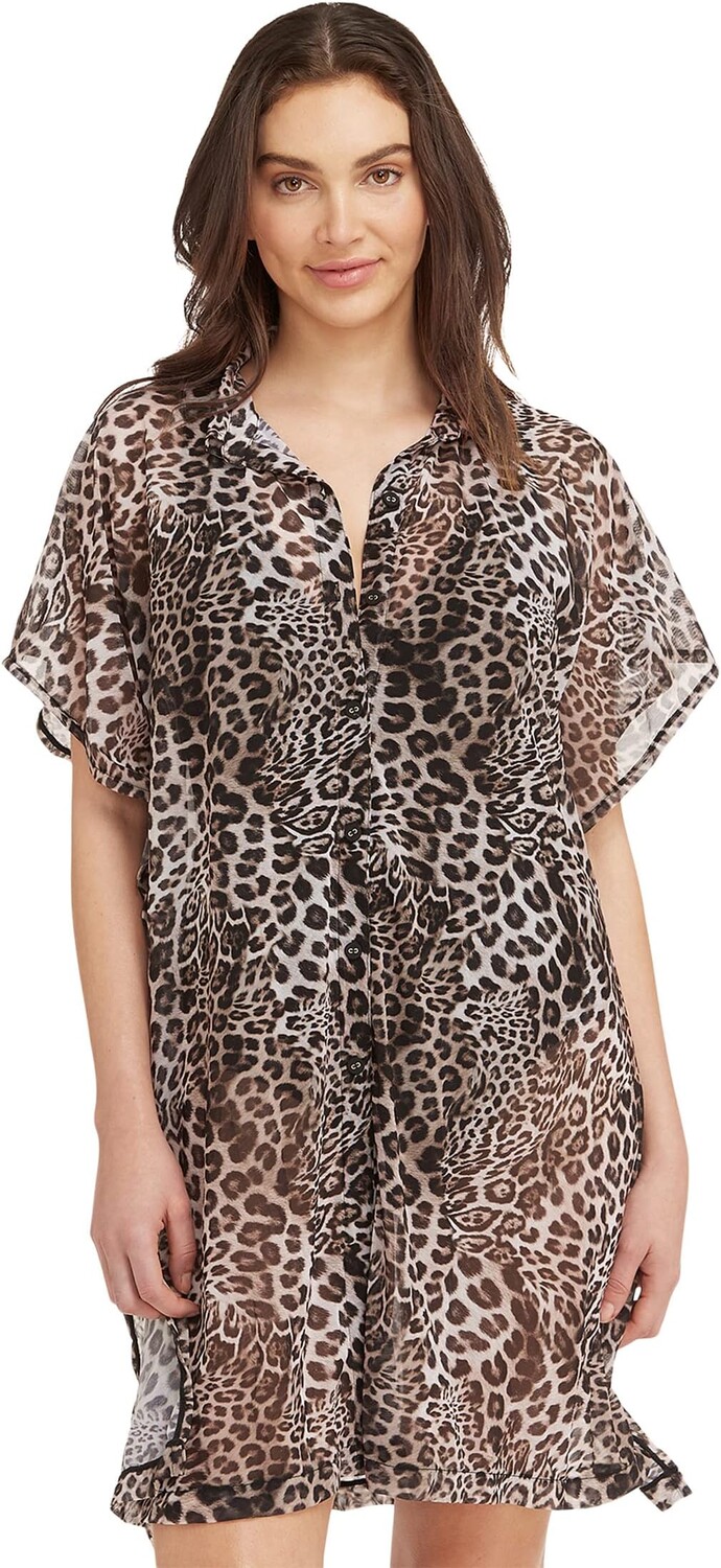 

Купальник SEA LEVEL SWIM Wildside Mesh Beach Shirt, цвет Natural