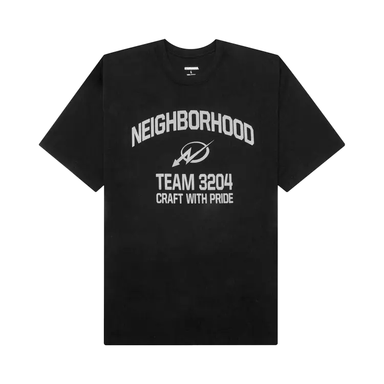 

Футболка Neighborhood Short-Sleeve 'Black', черный