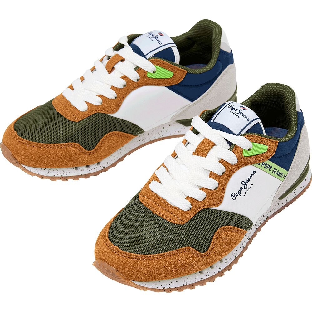 

Кроссовки Pepe Jeans London May Low Top, зеленый