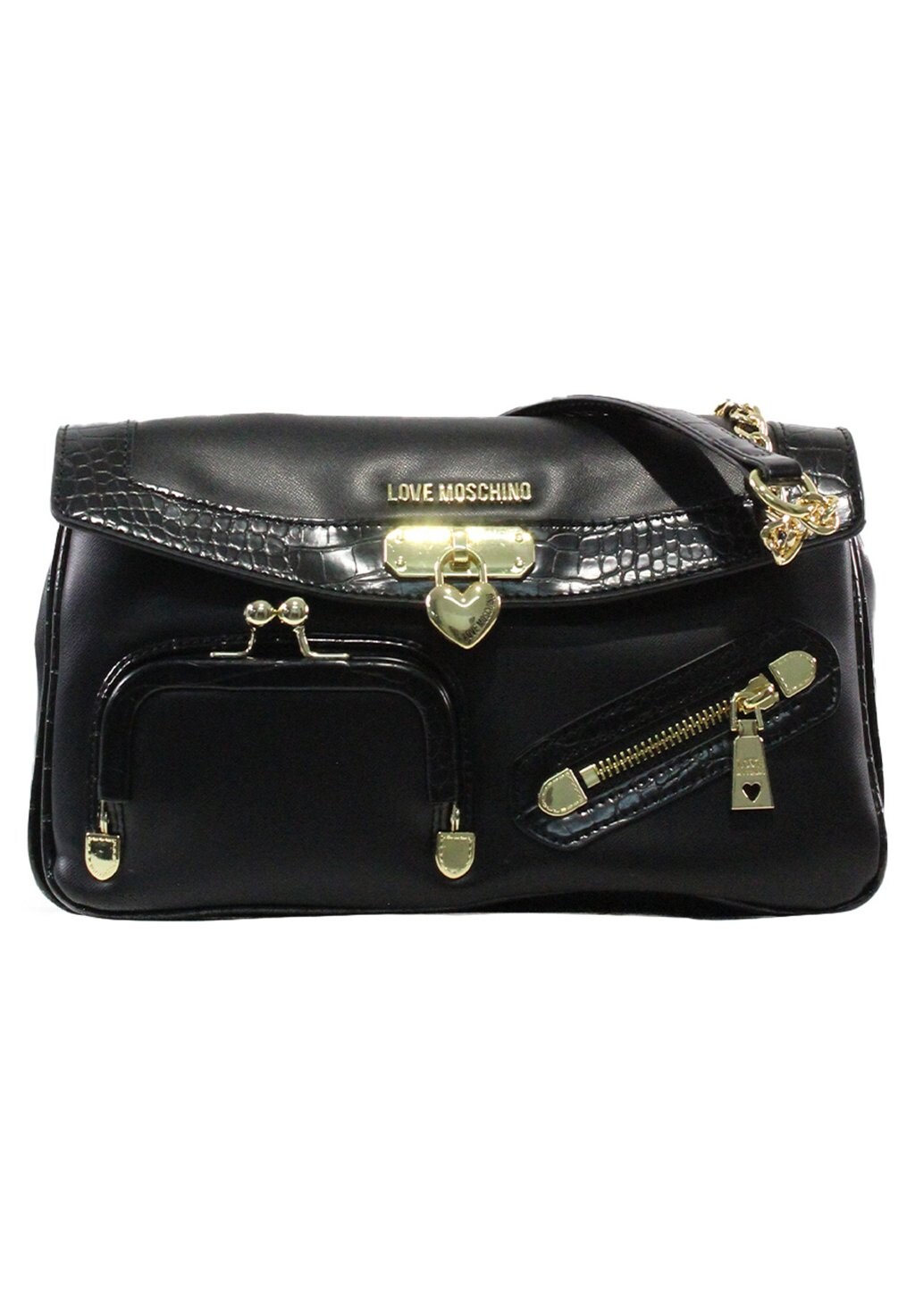 

Сумка через плечо Love Moschino, черный