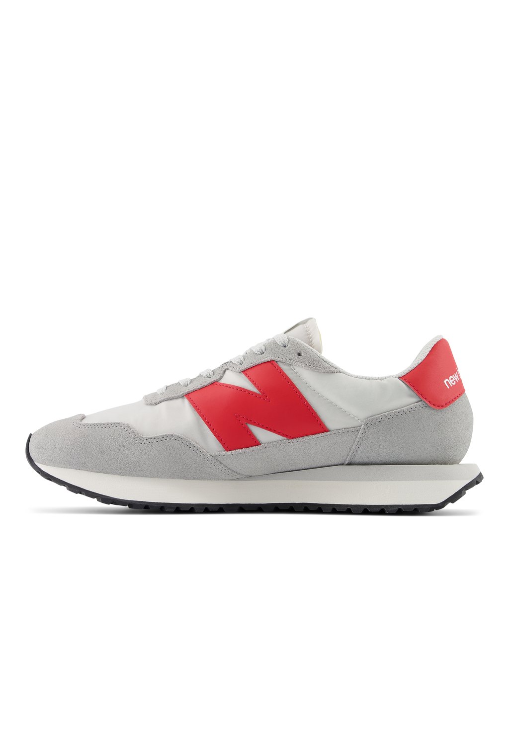 Полукеды 237 Unisex New Balance, цвет concrete grey matter цена и фото