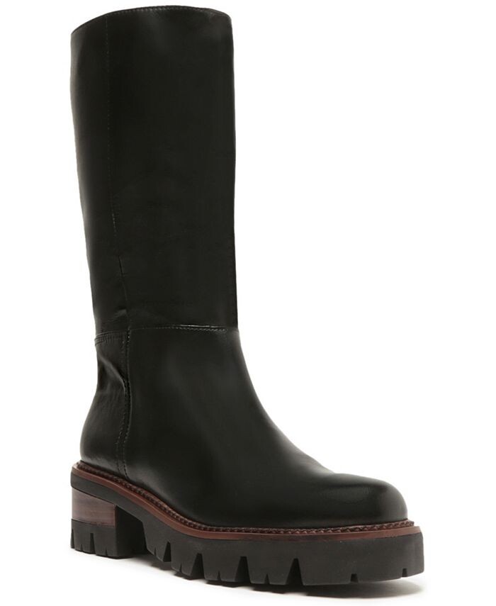 

Женские тракторные ботинки Bailey Mid Arezzo, черный