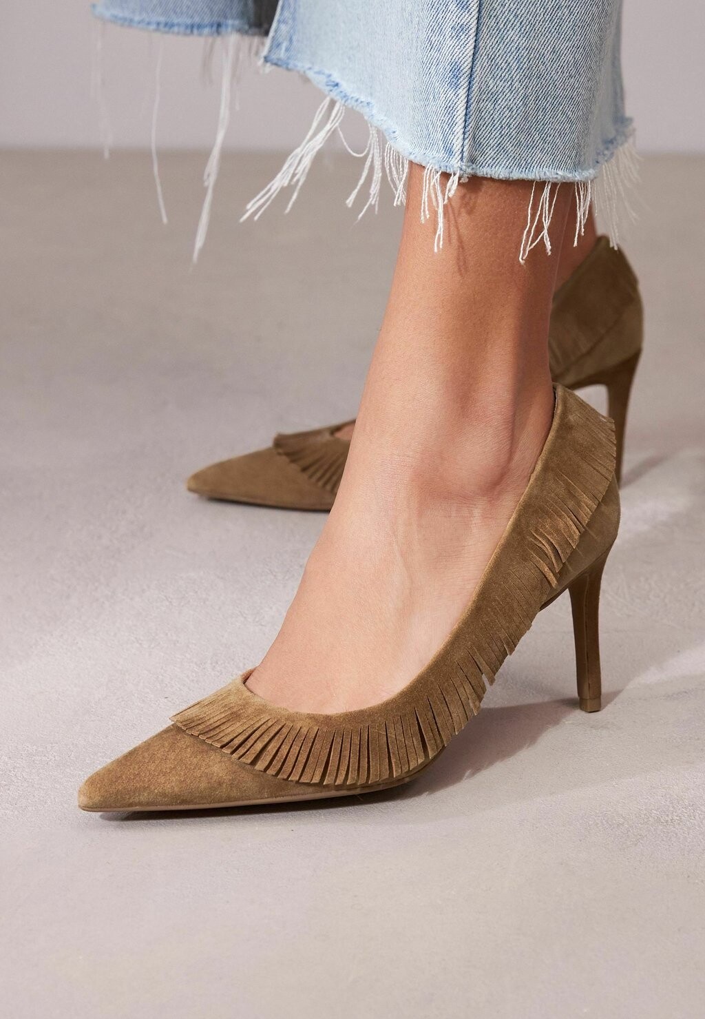 

Туфли Forever Comfort Fringe Court Next, цвет tan brown