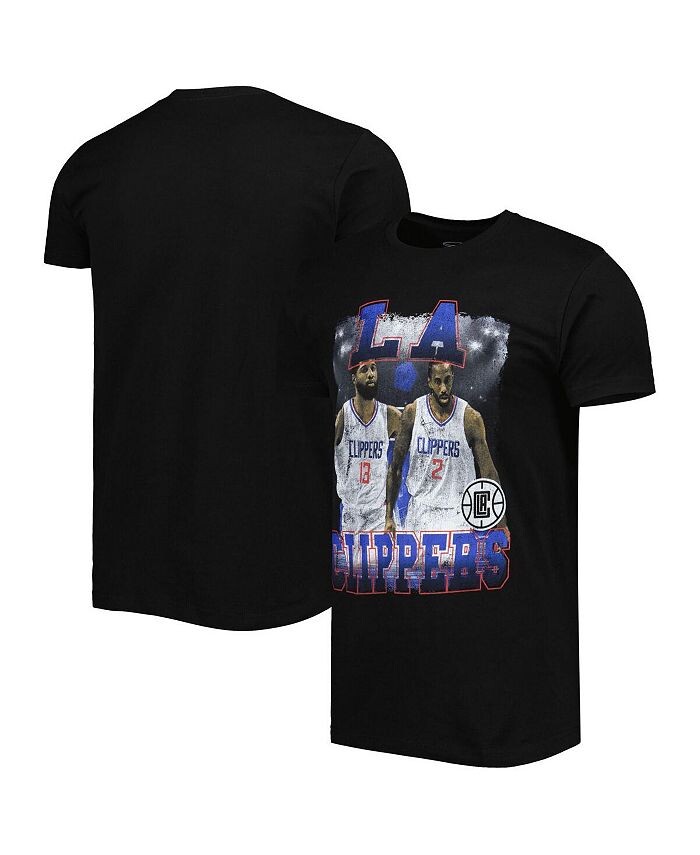 

Мужские и женские модели Kawhi Leonard & Черная футболка Paul George LA Clippers Player Duo Stadium Essentials, черный