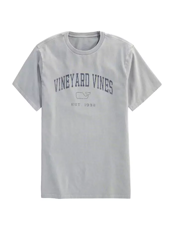 

Футболка с круглым вырезом и логотипом Heritage Vineyard Vines, серый