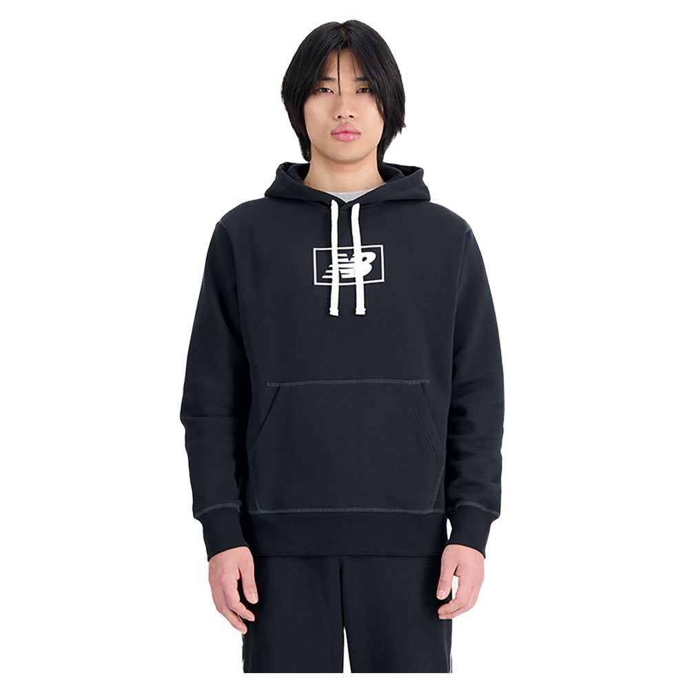 

Худи New Balance Essentials Brushed, черный