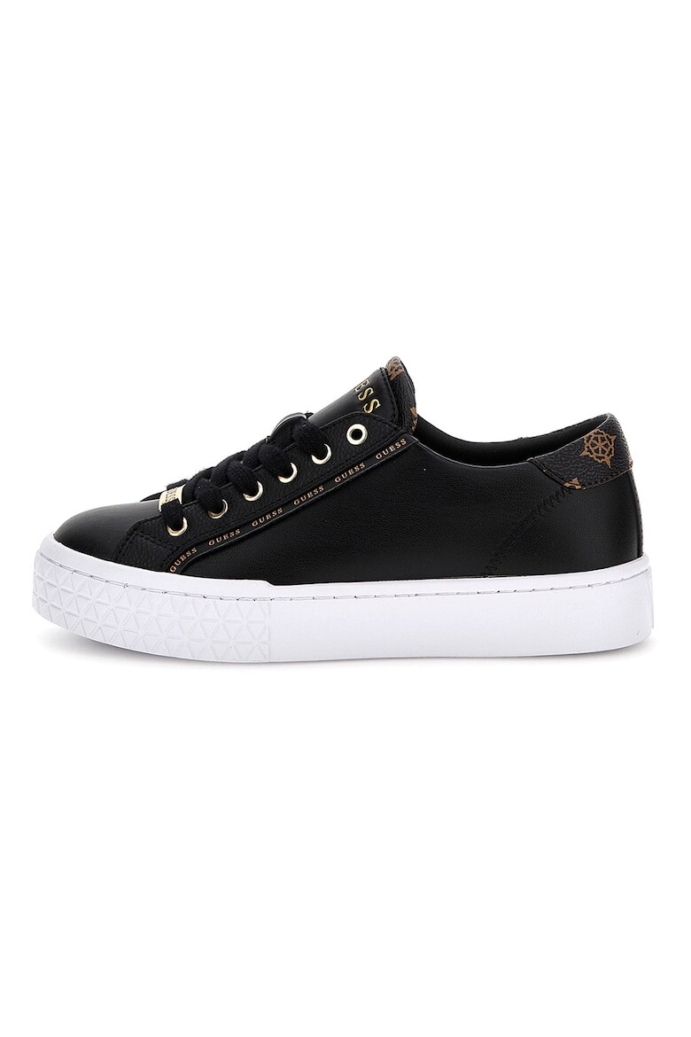 

Туфли из экокожи с логотипом Guess, черный
