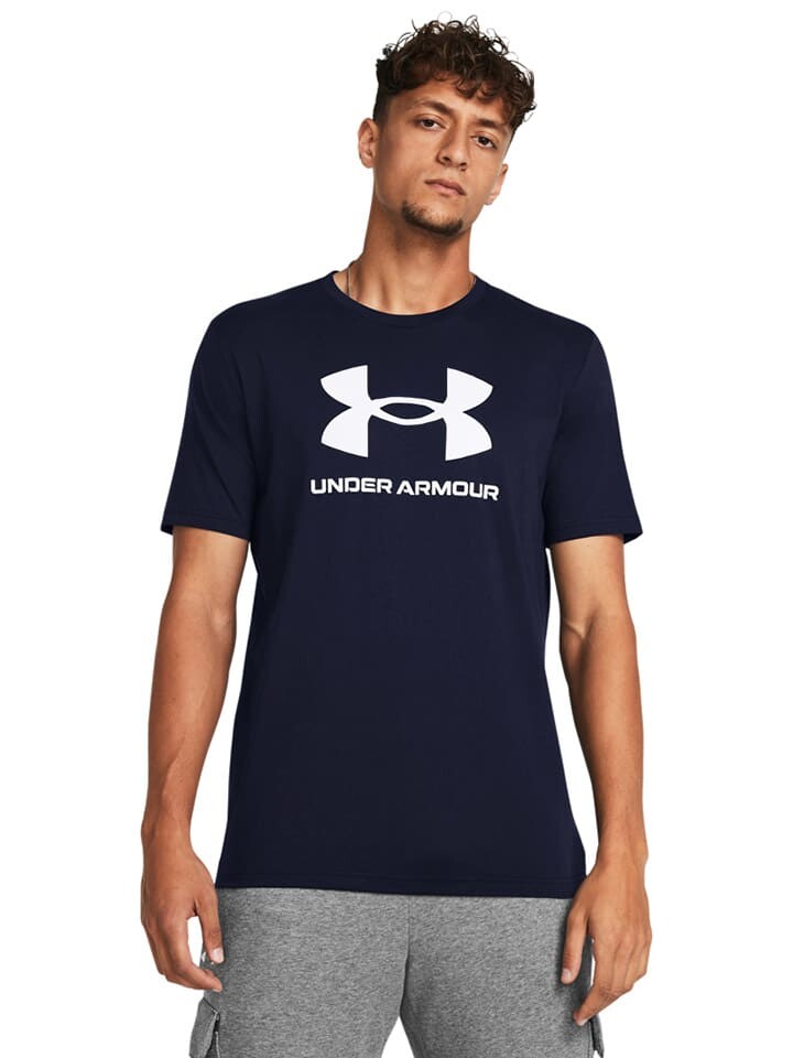 

Футболка Under Armour Sport Style, темно-синий