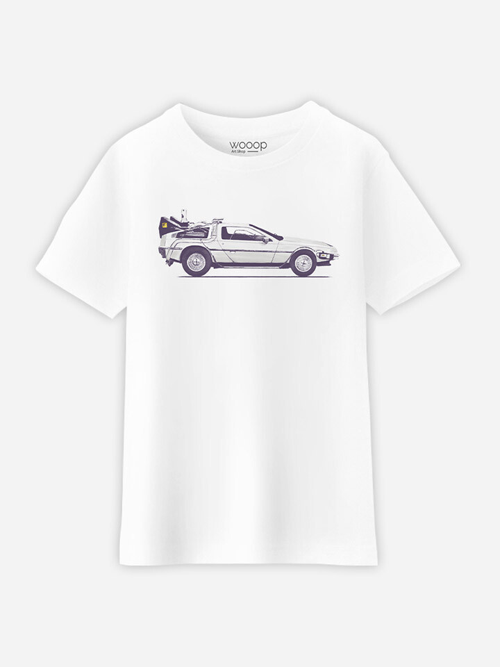 

Футболка WOOOP Delorean, белый