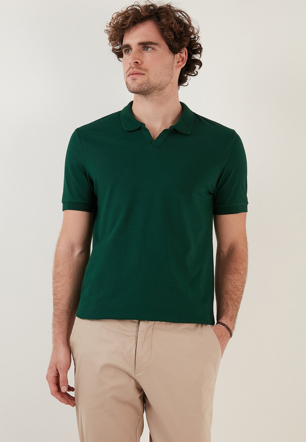 Рубашка-поло Buratti, цвет green