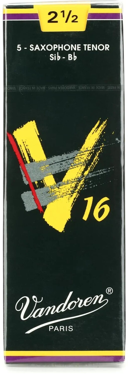 

Vandoren SR7225 — Трости для тенор-саксофона V16 — 2,5 (5 шт.)
