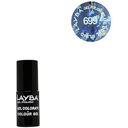 

Лак для ногтей Layla Layba Гель-лак Blue Duel Bling 699