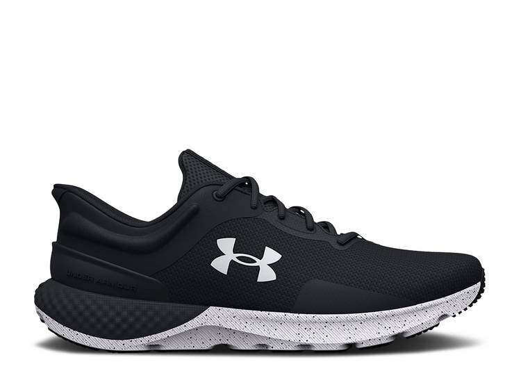 

Кроссовки Under Armour CHARGED ESCAPE 4 4E WIDE 'BLACK WHITE', черный