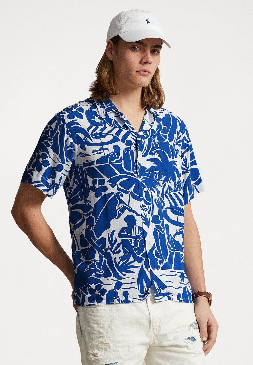 

Рубашка CLADY SHORT SLEEVE Polo Ralph Lauren, цвет pampelonne convo