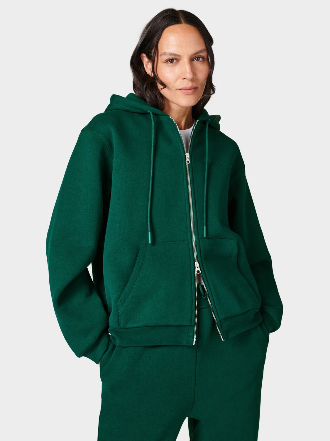 

Толстовка с приподнятой молнией Sweaty Betty, ретро зеленый