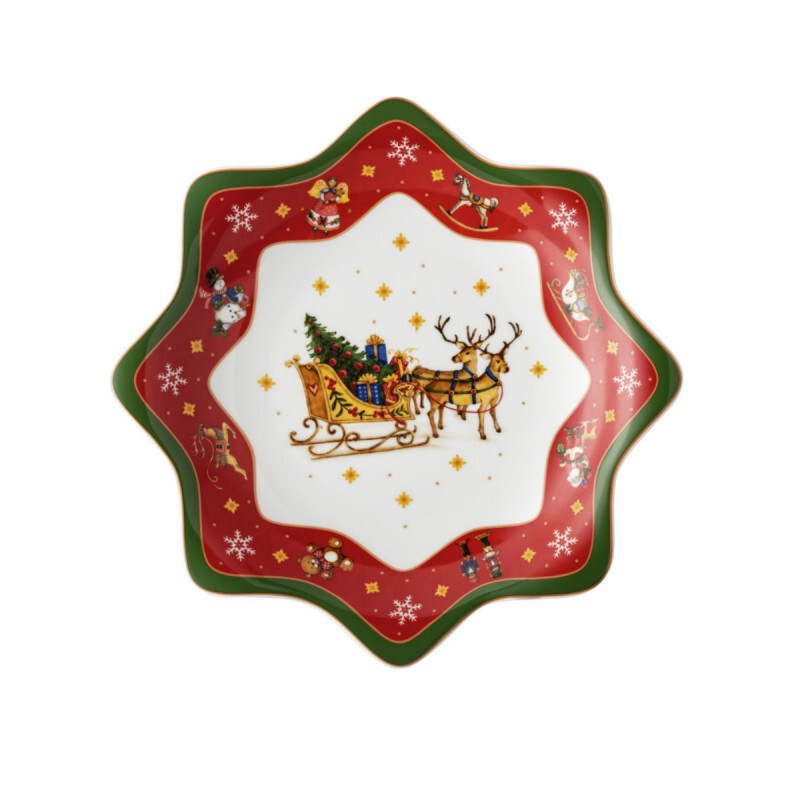

Чаша Happy Wintertime Star, 25 см Hutschenreuther, красочный