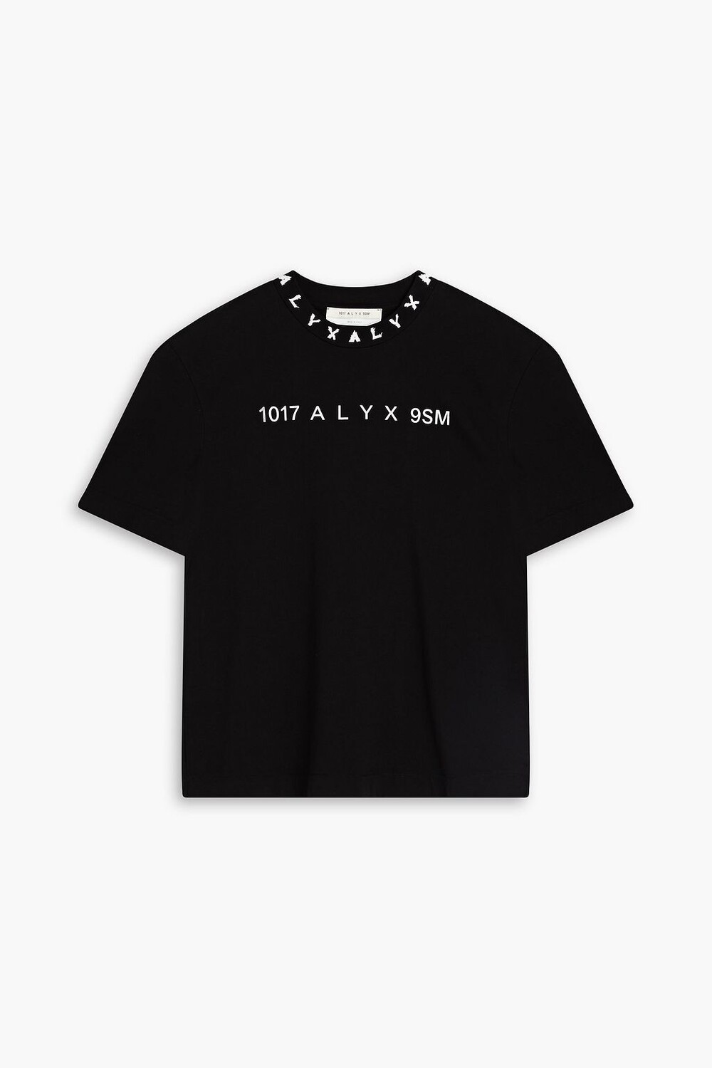 

Футболка из хлопкового джерси с логотипом 1017 ALYX 9SM, черный