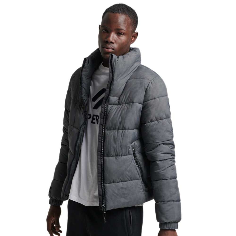 

Куртка Superdry Non Hooded Sports Puffer, серый