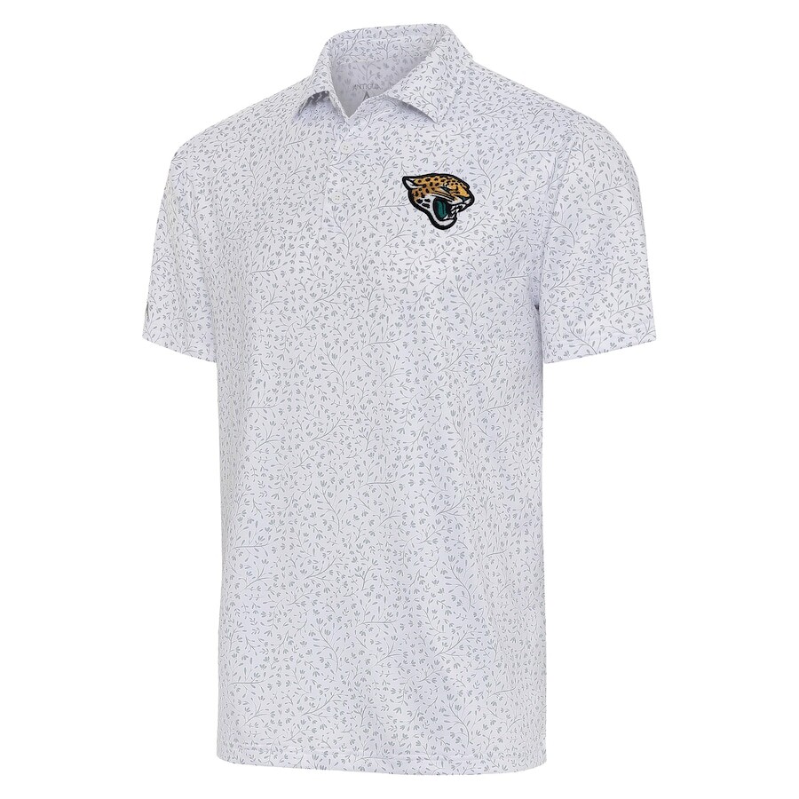 

Поло с коротким рукавом Antigua Jacksonville Jaguars, белый
