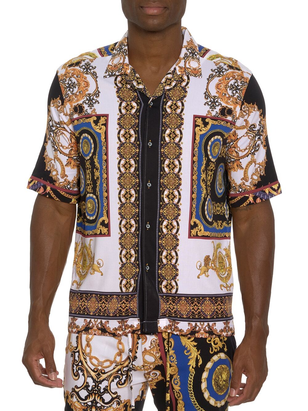 

Рубашка Арло Пейсли Robert Graham, разноцветный