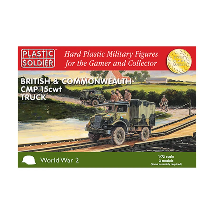 

CMP 15 CWT Грузовики, WWII Miniatures - British (1:72)