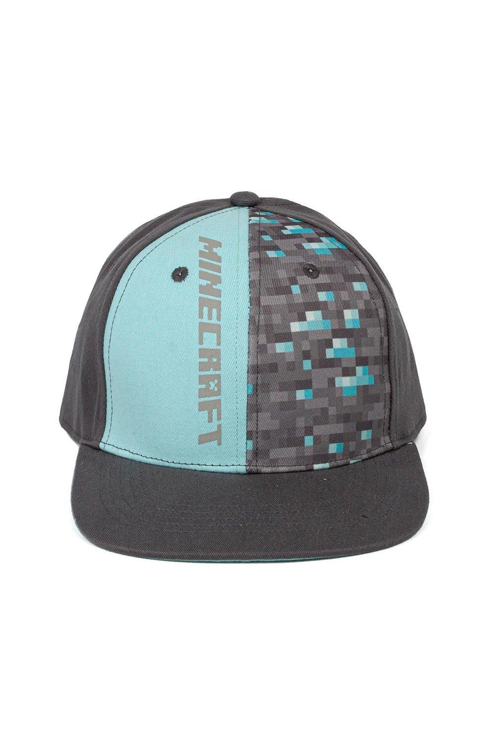 

Кепка Snapback с бриллиантами Minecraft, черный