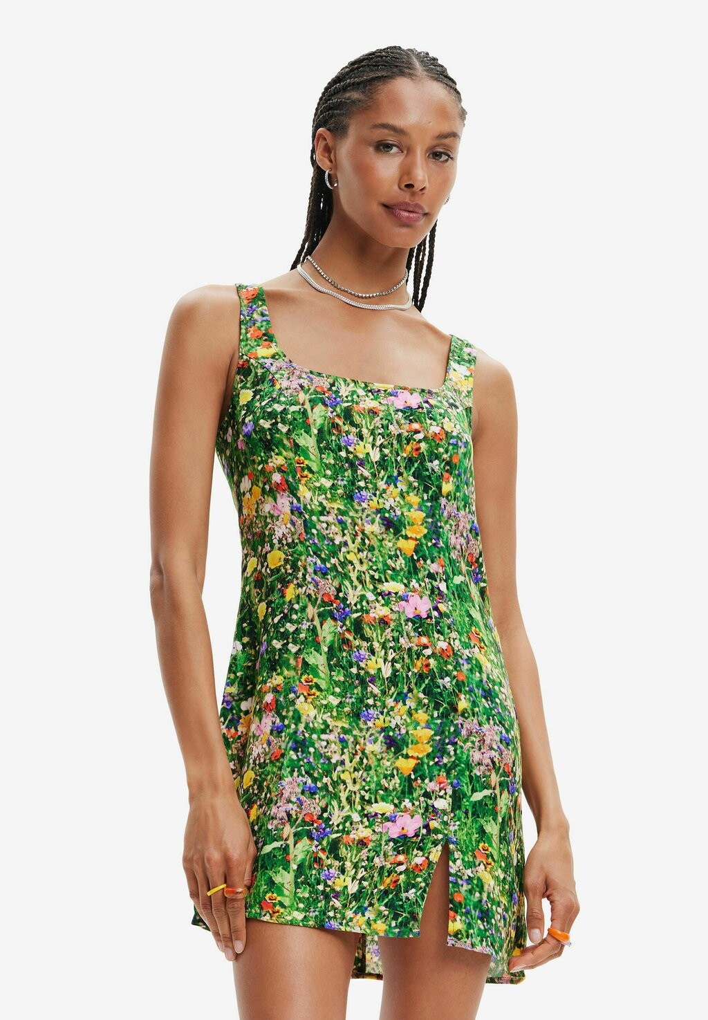 

Платье из джерси Desigual, зеленый